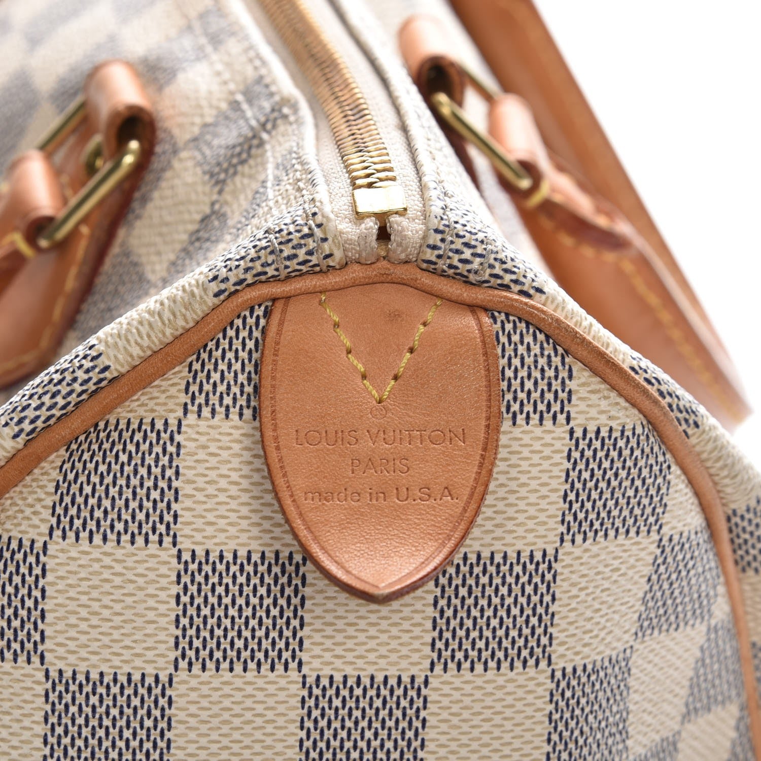 Louis Vuitton Damier Azur Speedy 30 8 of 10