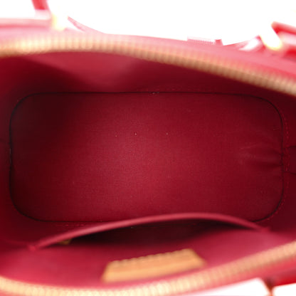 Louis Vuitton Vernis Alma BB Pomme D'Amour 5 of 13