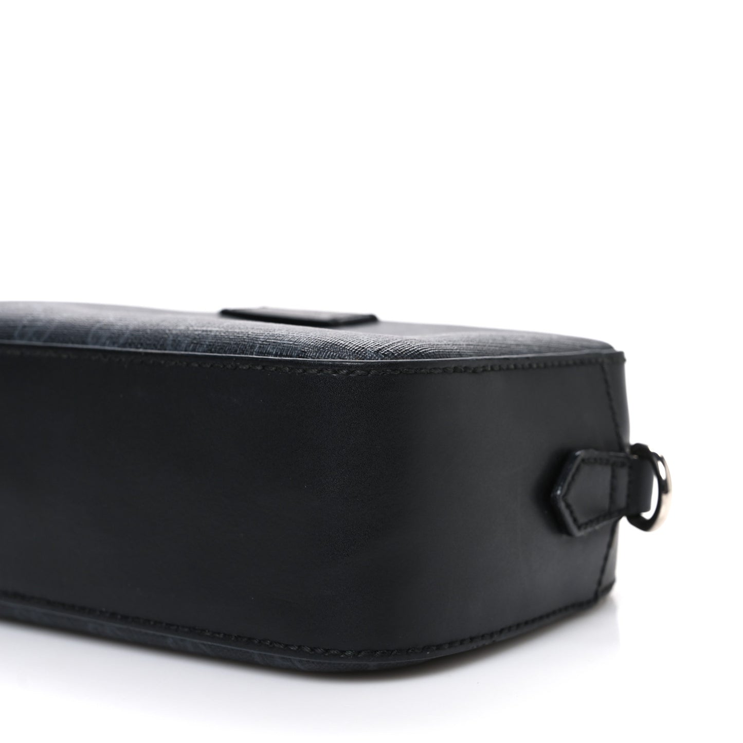 GG Supreme Monogram Web Shoulder Bag Black Grey
