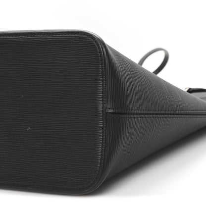 Louis Vuitton Epi Neverfull MM Black 8 of 8