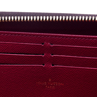 Louis Vuitton Monogram Zippy Wallet Fuchsia 4 of 5