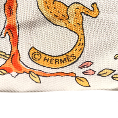 Hermes Silk Alphabet Twilly 3 of 4