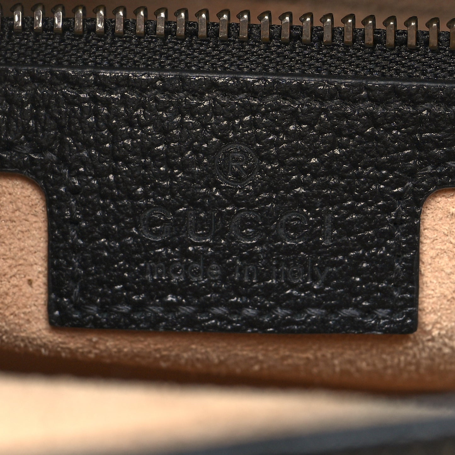 Textured Dollar Calfskin Web Medium Diana Tote Bag Black Dusty Grey