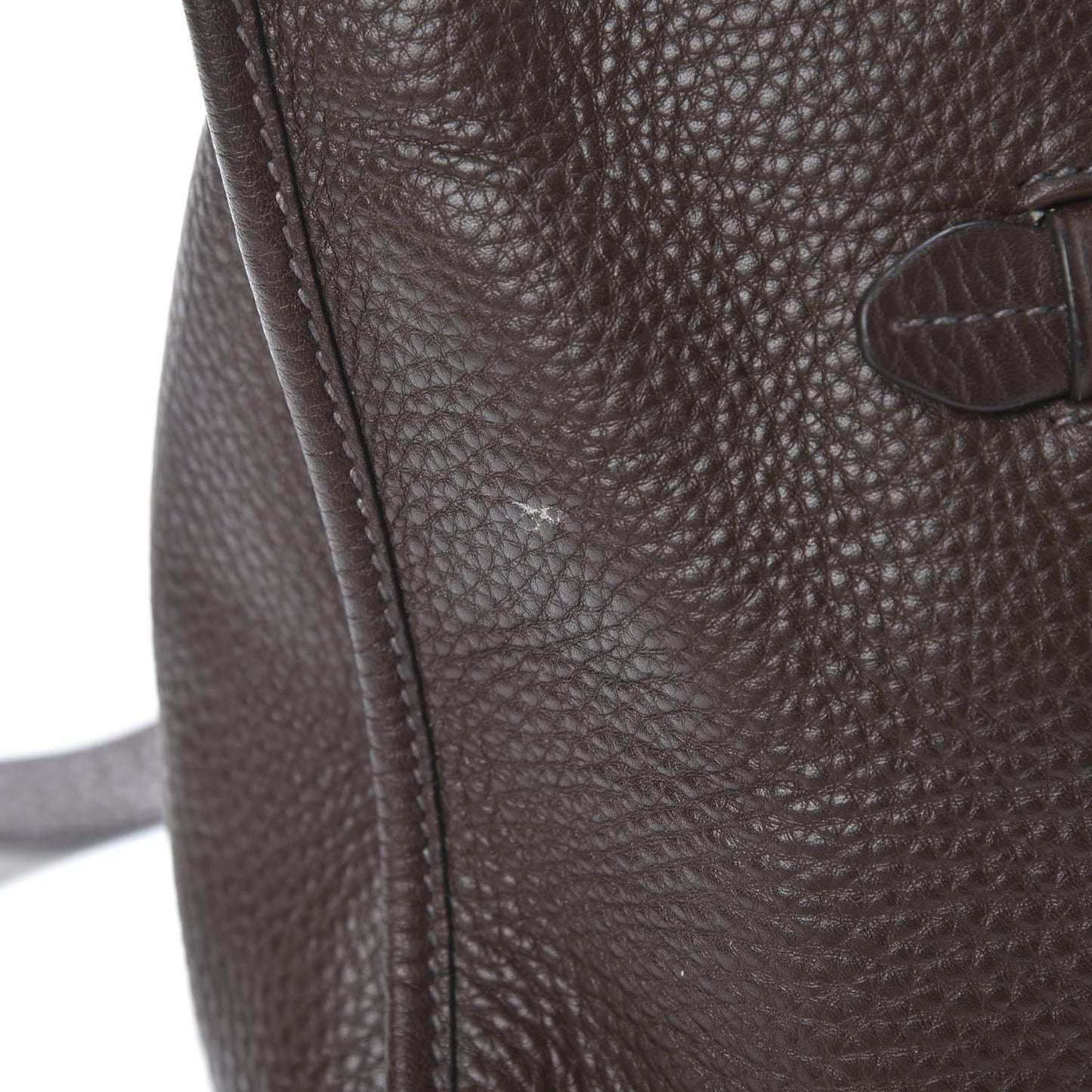 Vitello Daino Shopping Satchel Caffe