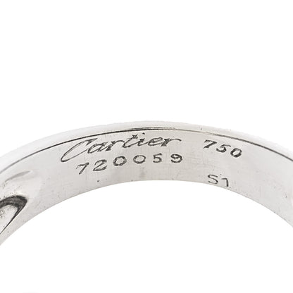 Cartier 18K White Gold Pearl Black Onyx Emerald Panthere De Cartier Ring 51 5.75 6 of 6