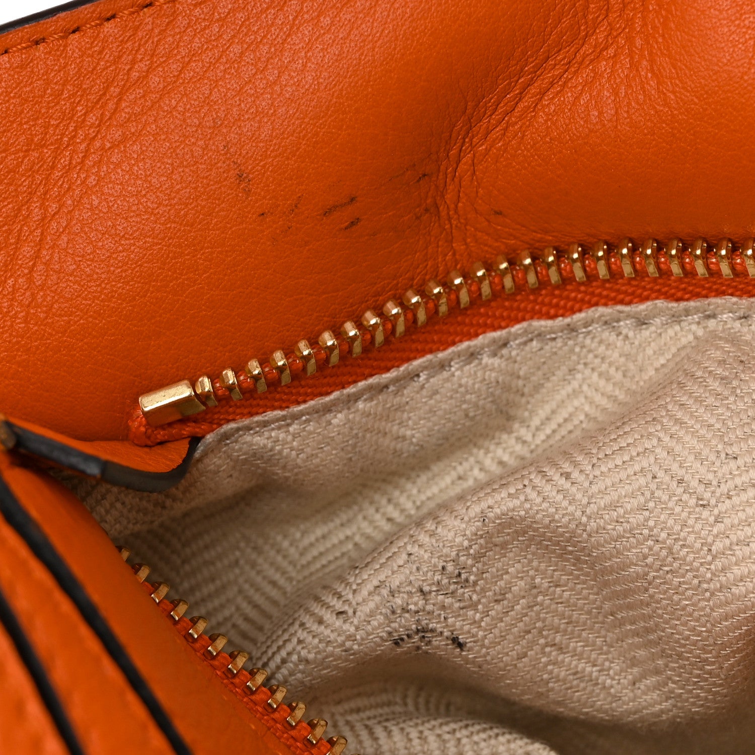Loewe Calfskin Small Puzzle Bag Coral 11 of 12