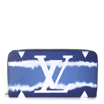 Louis Vuitton Monogram Escale Zippy Wallet Blue 1 of 7