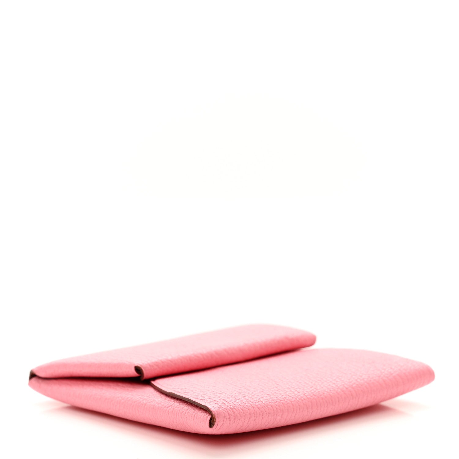 Hermes Chevre Mysore Verso Bastia Coin Purse Rose Confetti Brique 4 of 6