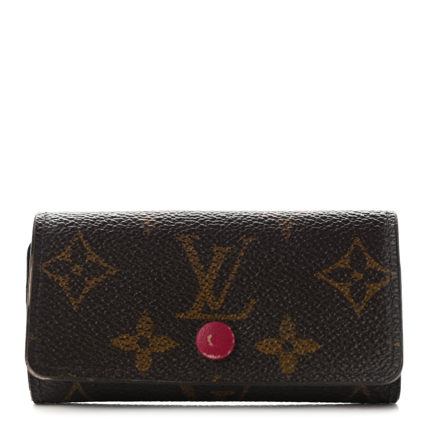 Monogram 4 Key Multicles Holder Fuchsia
