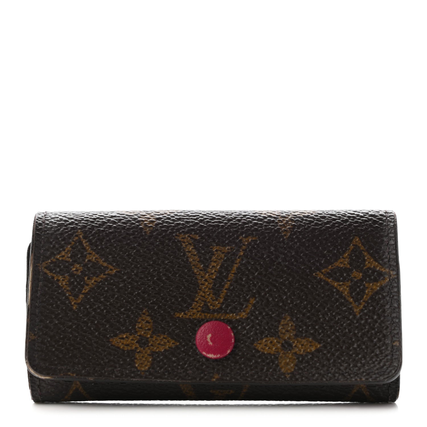 Louis Vuitton Monogram 4 Key Multicles Holder Fuchsia 1 of 15
