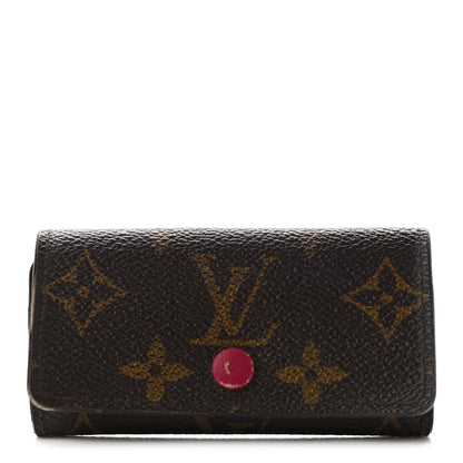Louis Vuitton Monogram 4 Key Multicles Holder Fuchsia 1 of 15