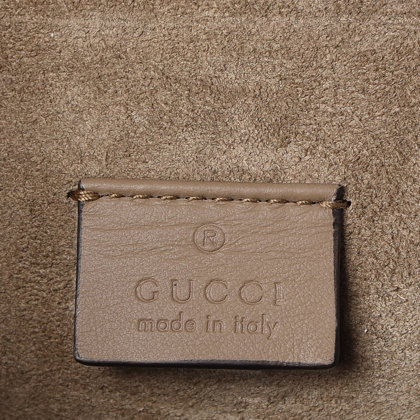 GG Supreme Monogram Small Dionysus Shoulder Bag Taupe