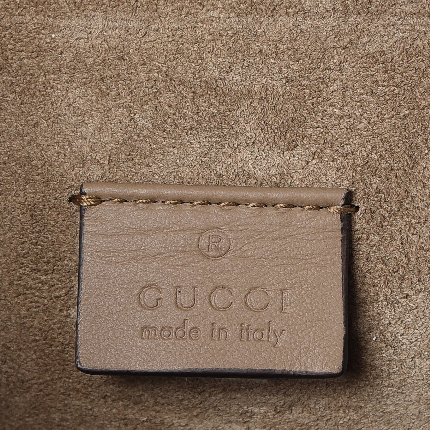 Gucci GG Supreme Monogram Small Dionysus Shoulder Bag Taupe 7 of 8