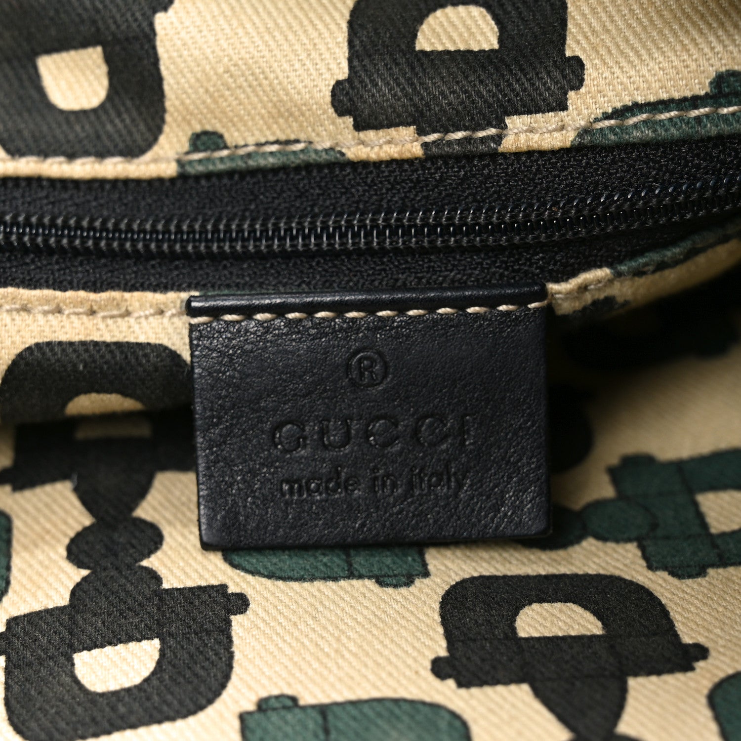 Gucci Calfskin Medium Abbey Shoulder Bag Black 6 of 10