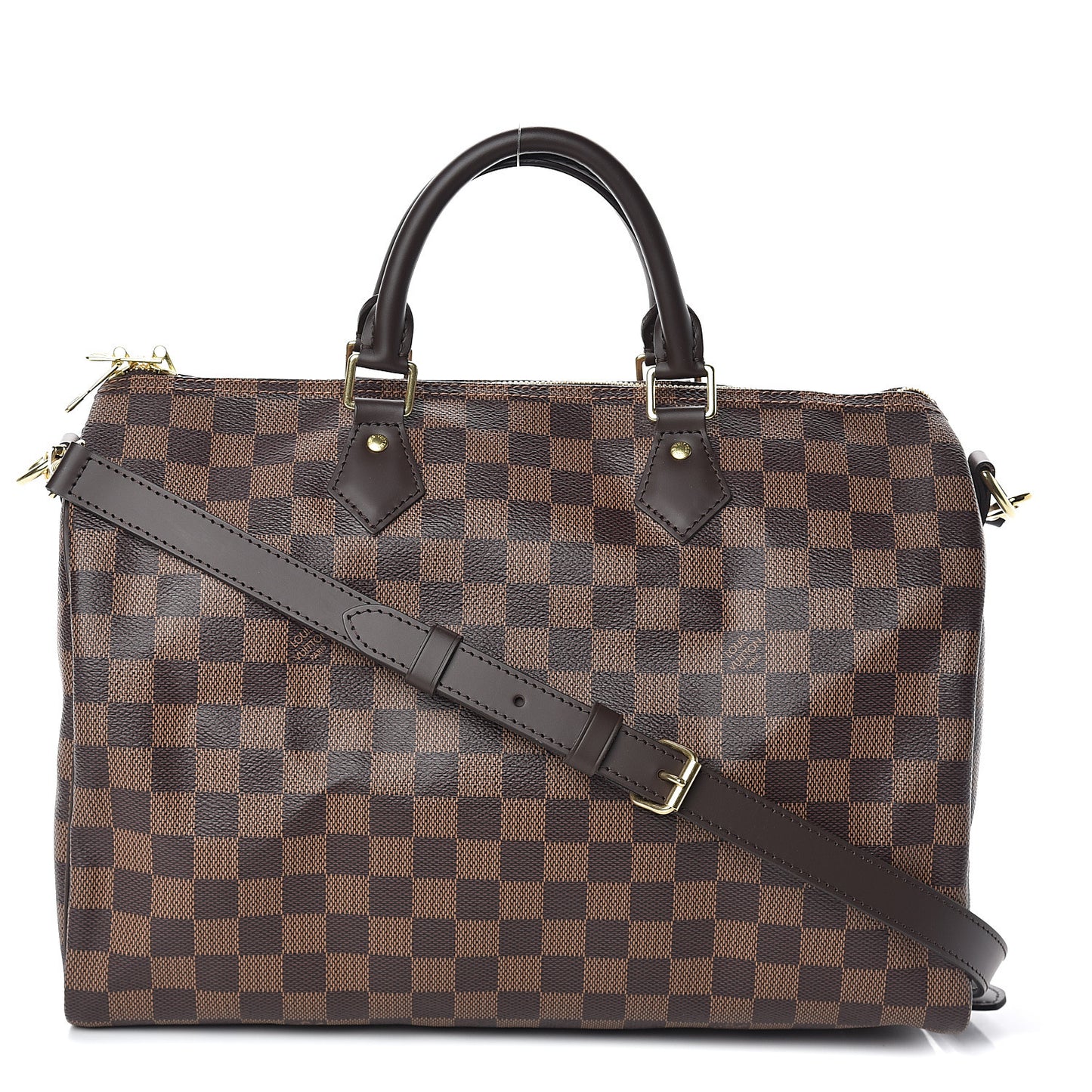 Damier Ebene Speedy Bandouliere 35