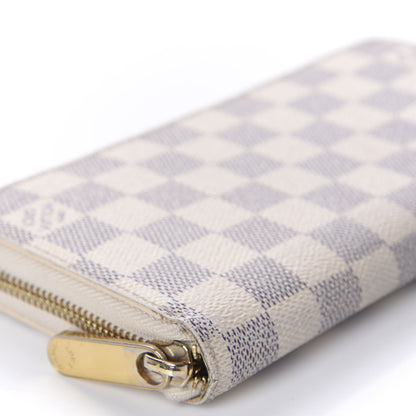 Louis Vuitton Damier Azur Zippy Wallet 6 of 9
