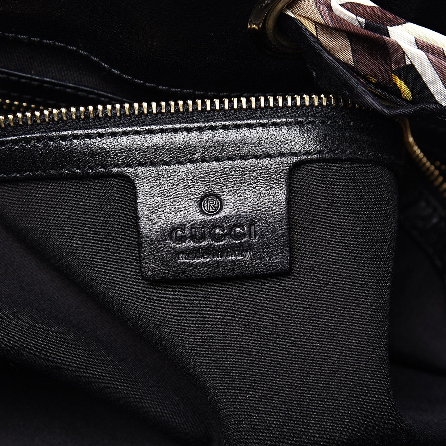 Monogram Positano Hobo Black