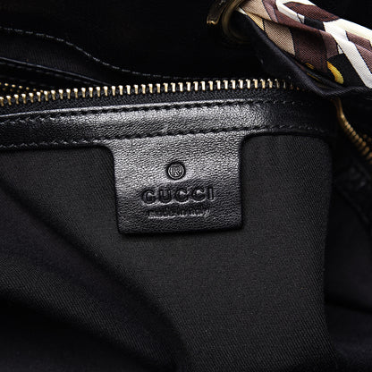 Gucci Monogram Positano Hobo Black 5 of 10