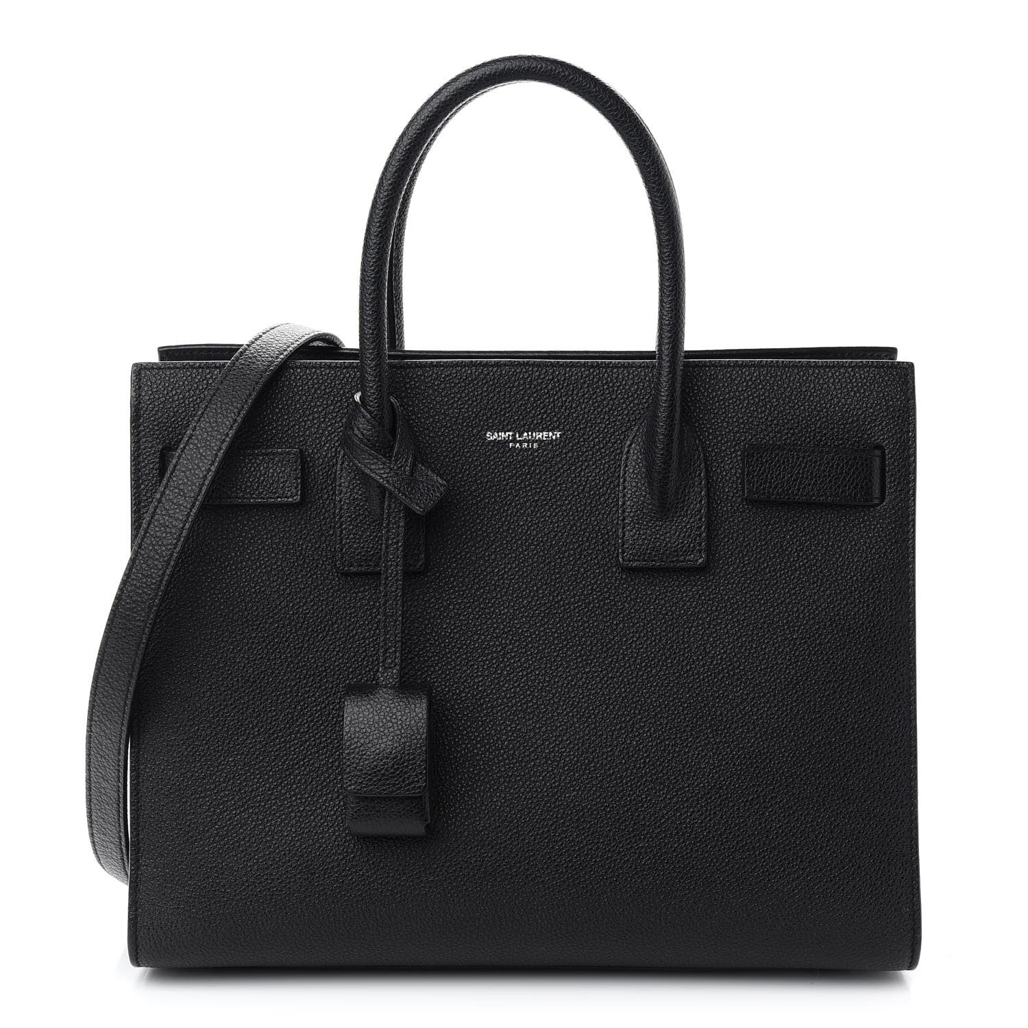 Saint Laurent Grain De Poudre Baby Sac De Jour Black 1 of 9