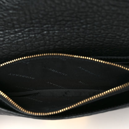 Burberry Signature Grain Small Madison Chain Clutch Black 5 of 6