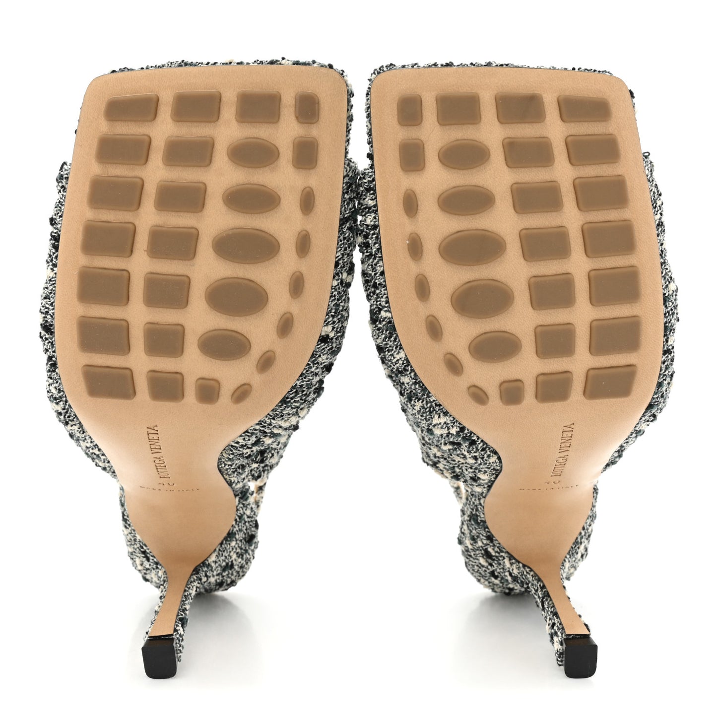 Terrazzo Boucle Slingbacks 40 Green Marble