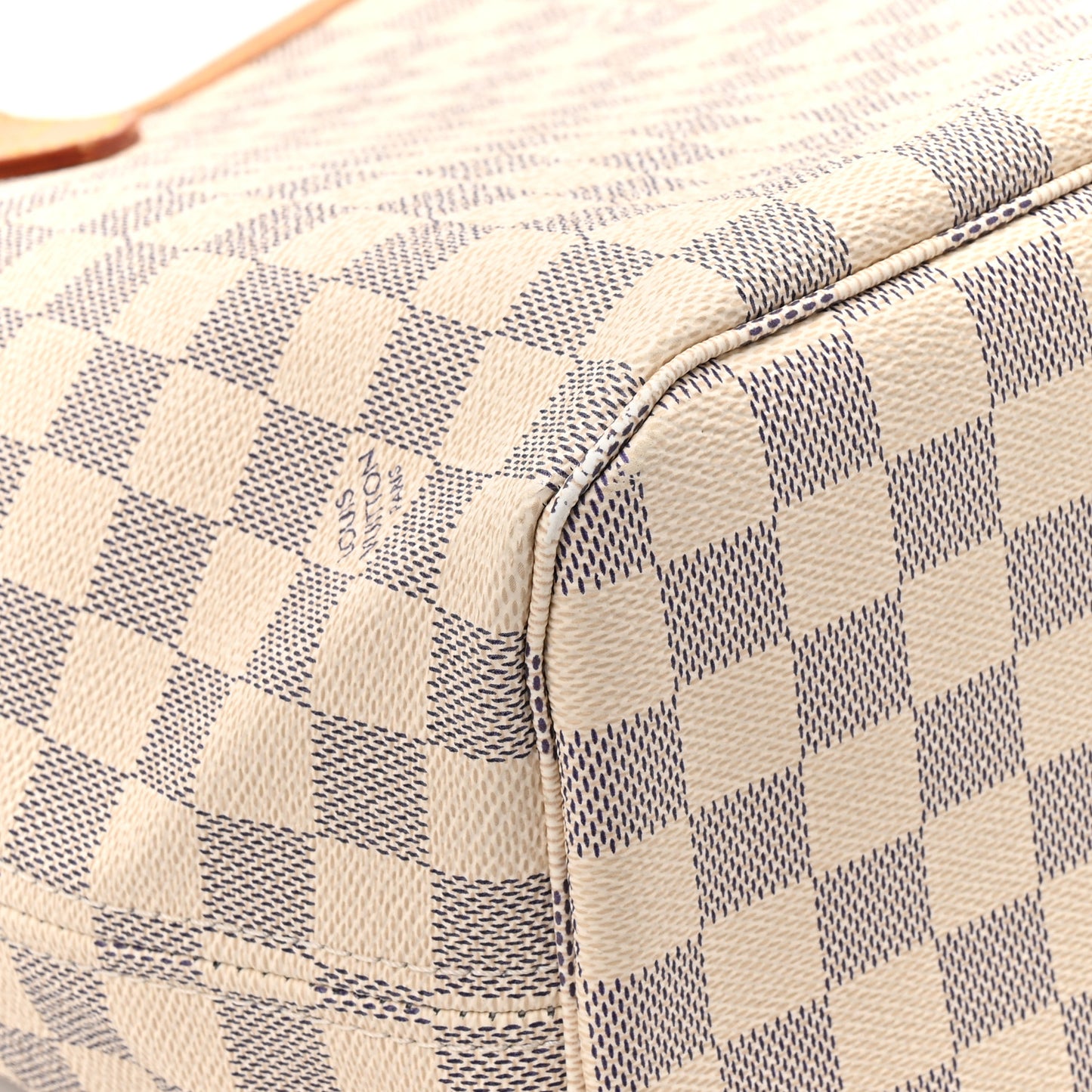 Damier Azur Neo Neverfull MM Rose Ballerine