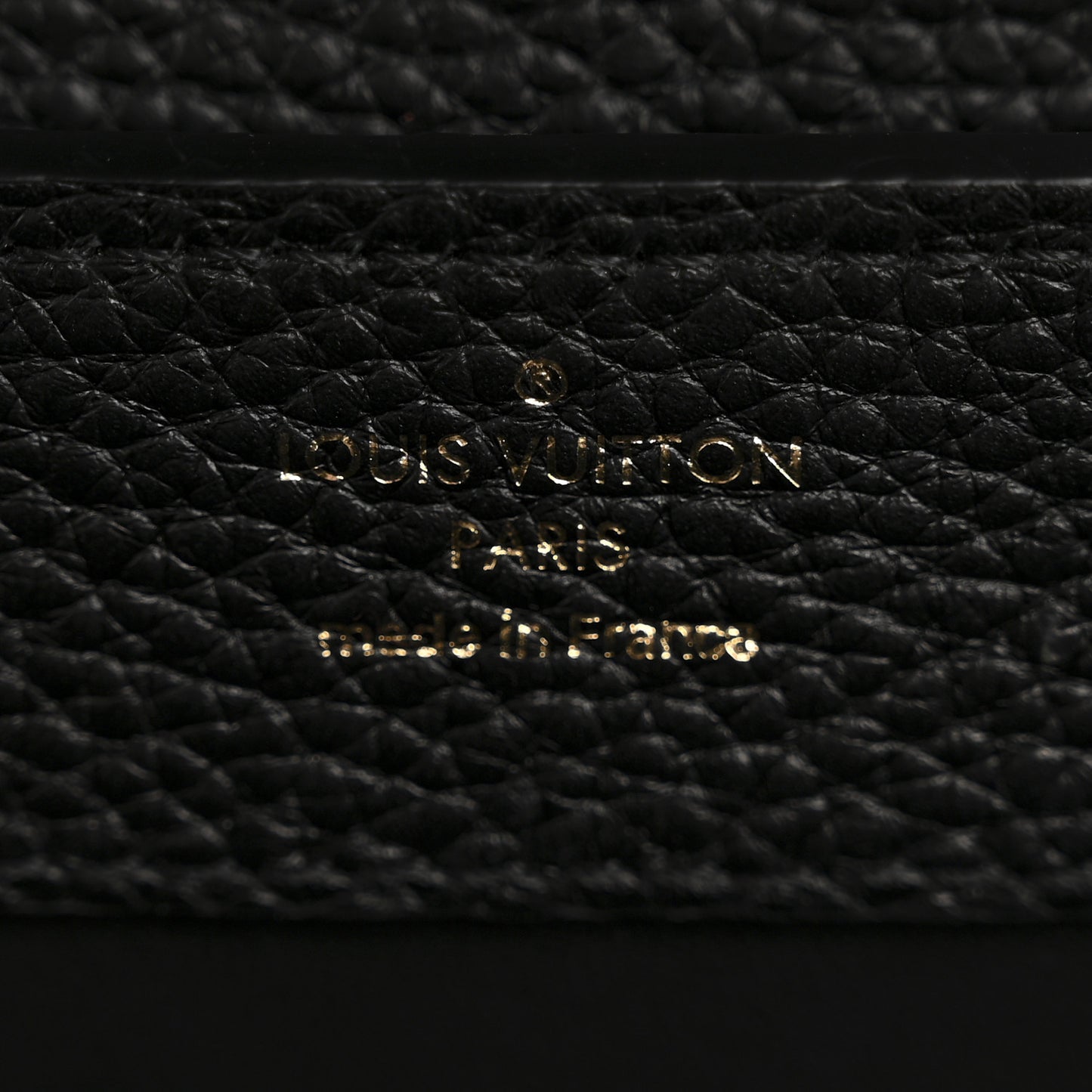 Taurillon Mini Capucines Black