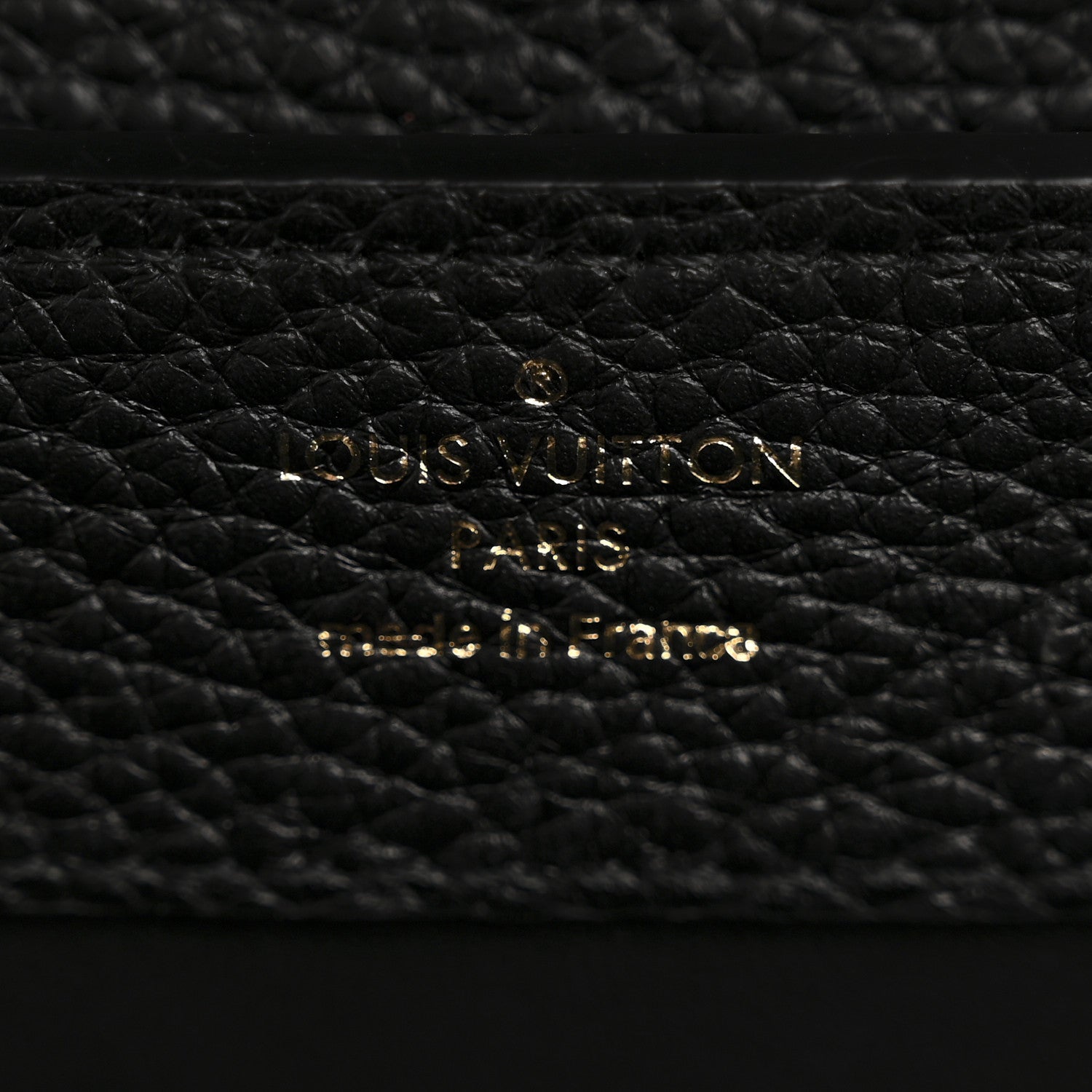 Louis Vuitton Taurillon Mini Capucines Black 6 of 11
