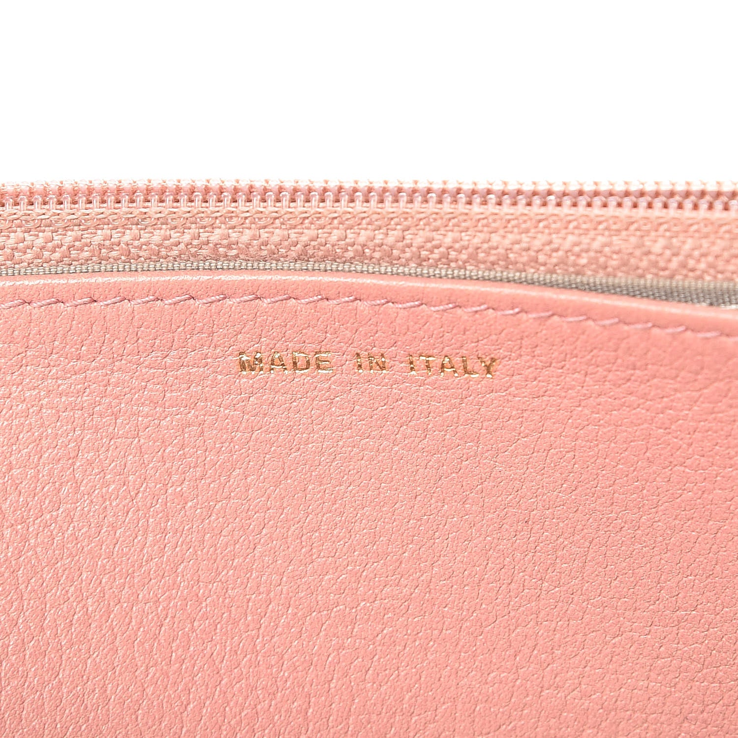Chanel Goatskin Embossed Camellia Wallet On Chain WOC Light Pink 7 of 21