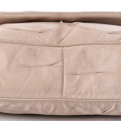 Chanel Iridescent Calfskin Glint Flap Beige 15 of 17