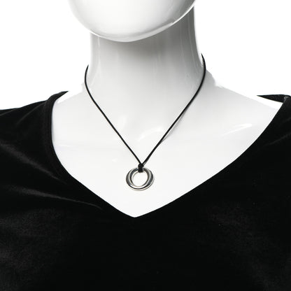 Tiffany Sterling Silver Elsa Peretti Sevillana Pendant Necklace 2 of 4