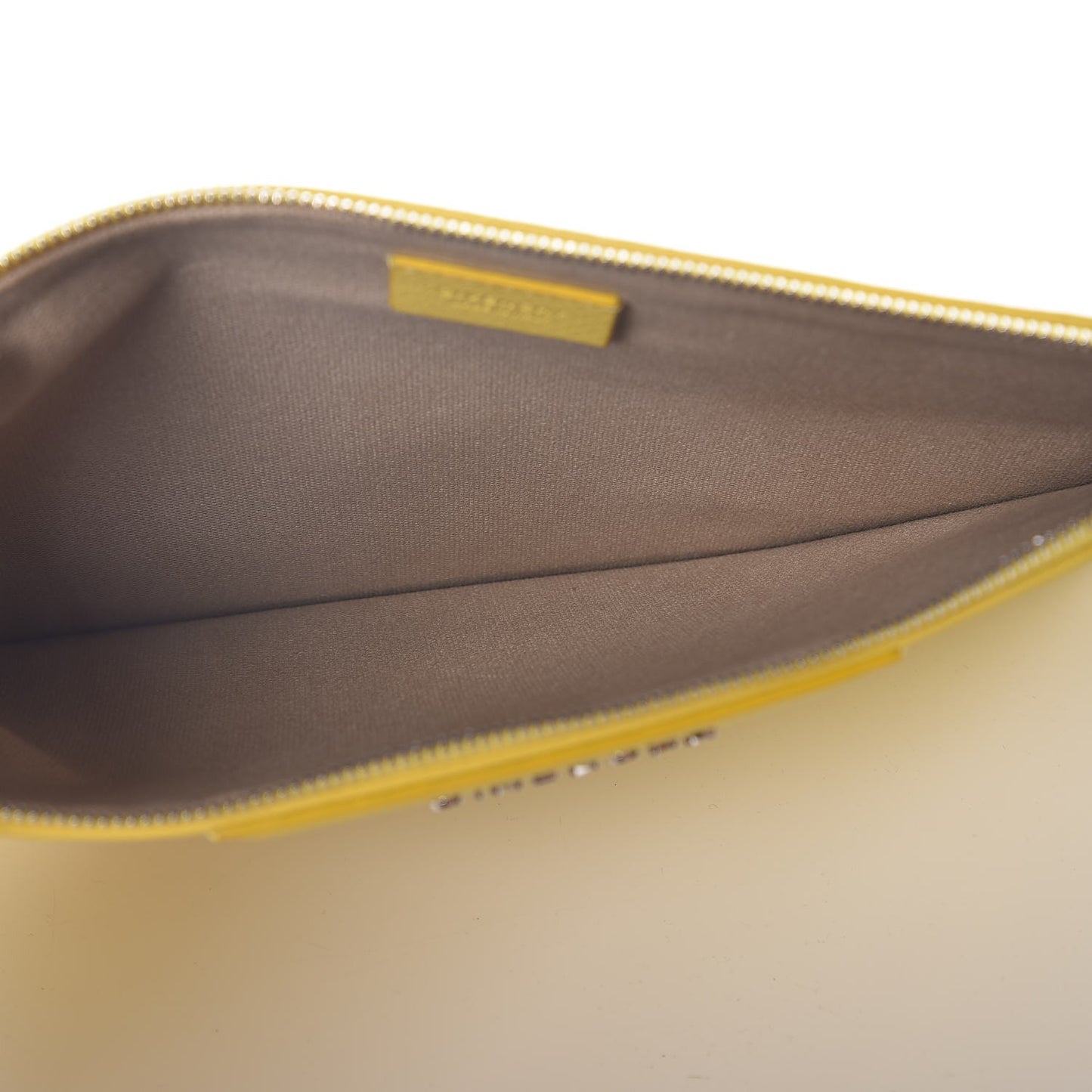 Sugar Goatskin Medium Antigona Pouch Jaune Vif