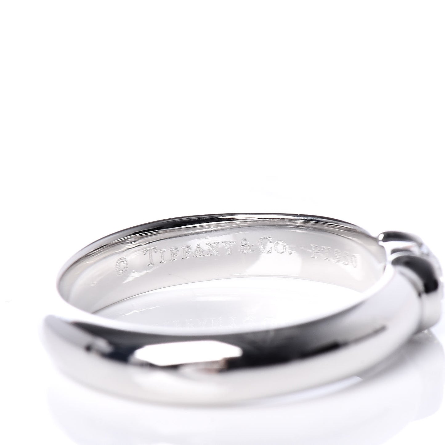 Platinum Diamond .23ct Etoile Solitaire Ring 51 5.75