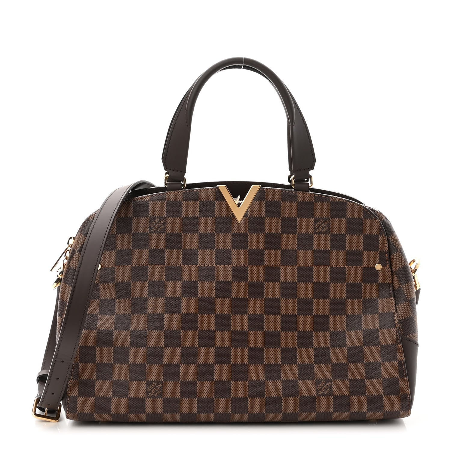 Louis Vuitton Damier Ebene Kensington Bowling Bag 1 of 10