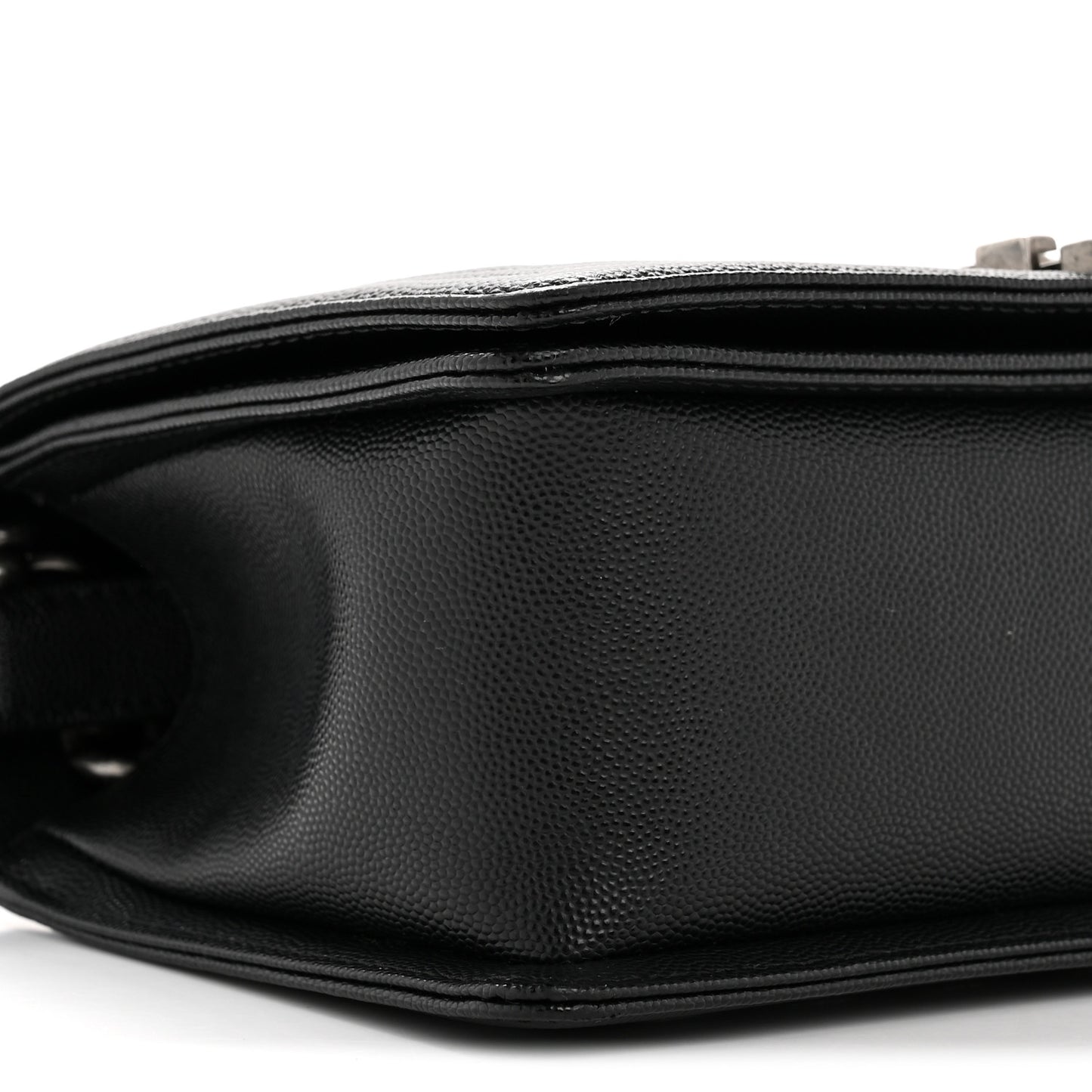 Caviar Quilted Medium Boy Flap Black