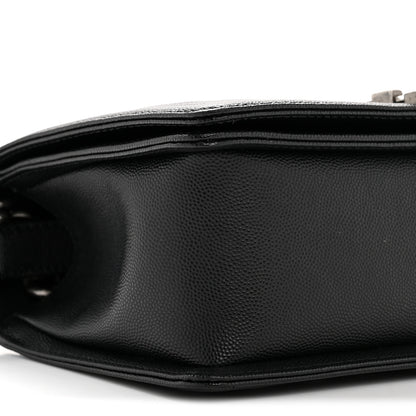 Chanel Caviar Quilted Medium Boy Flap Black 9 of 12