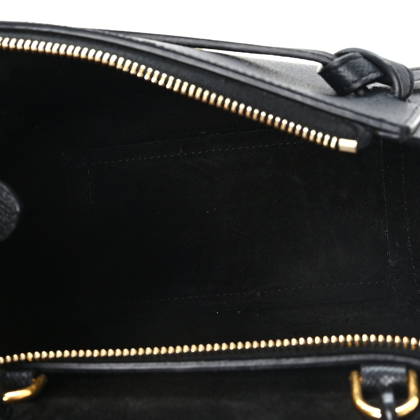 Grained Calfskin Nano Belt Bag Black