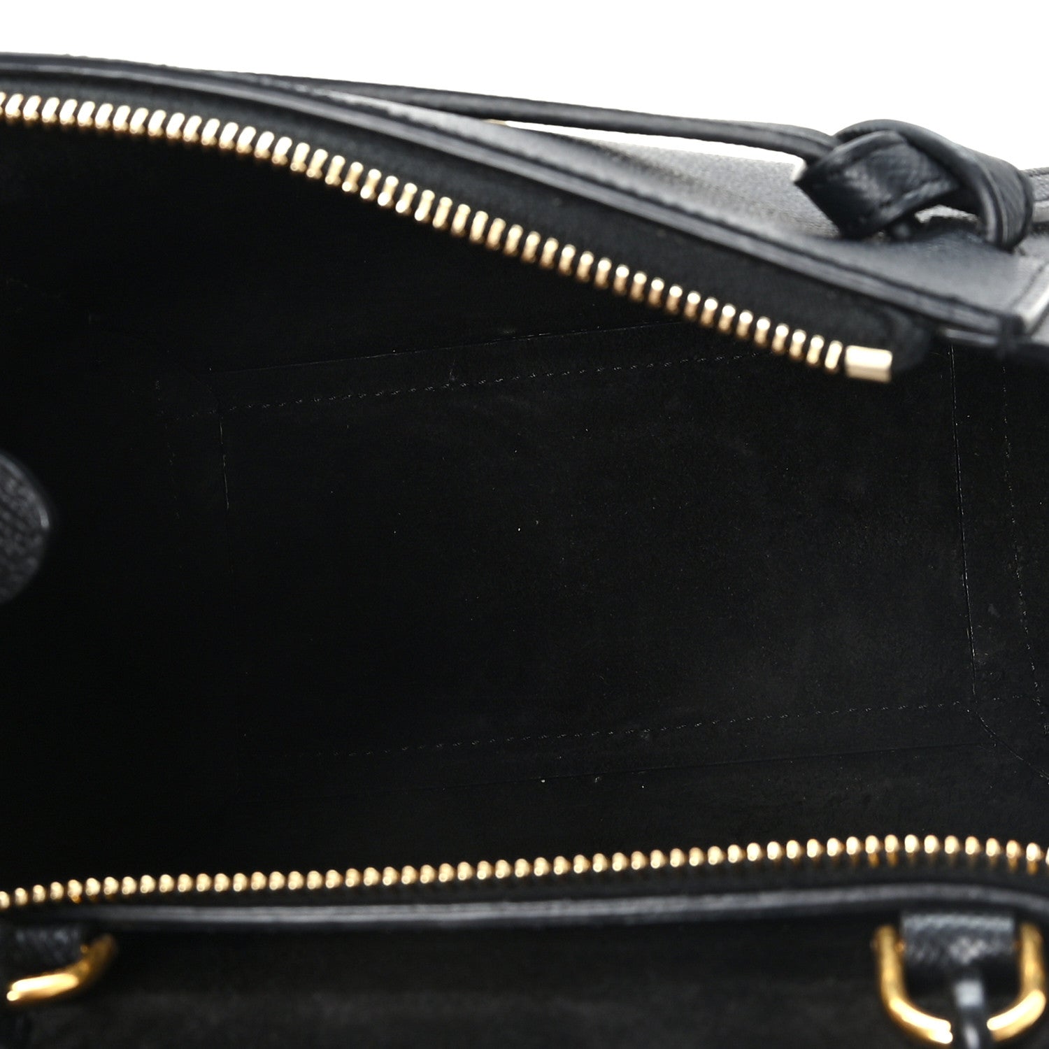Celine Grained Calfskin Nano Belt Bag Black 5 of 10