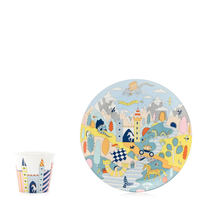 Hermes Porcelain Epopee Set of 2 1 of 10