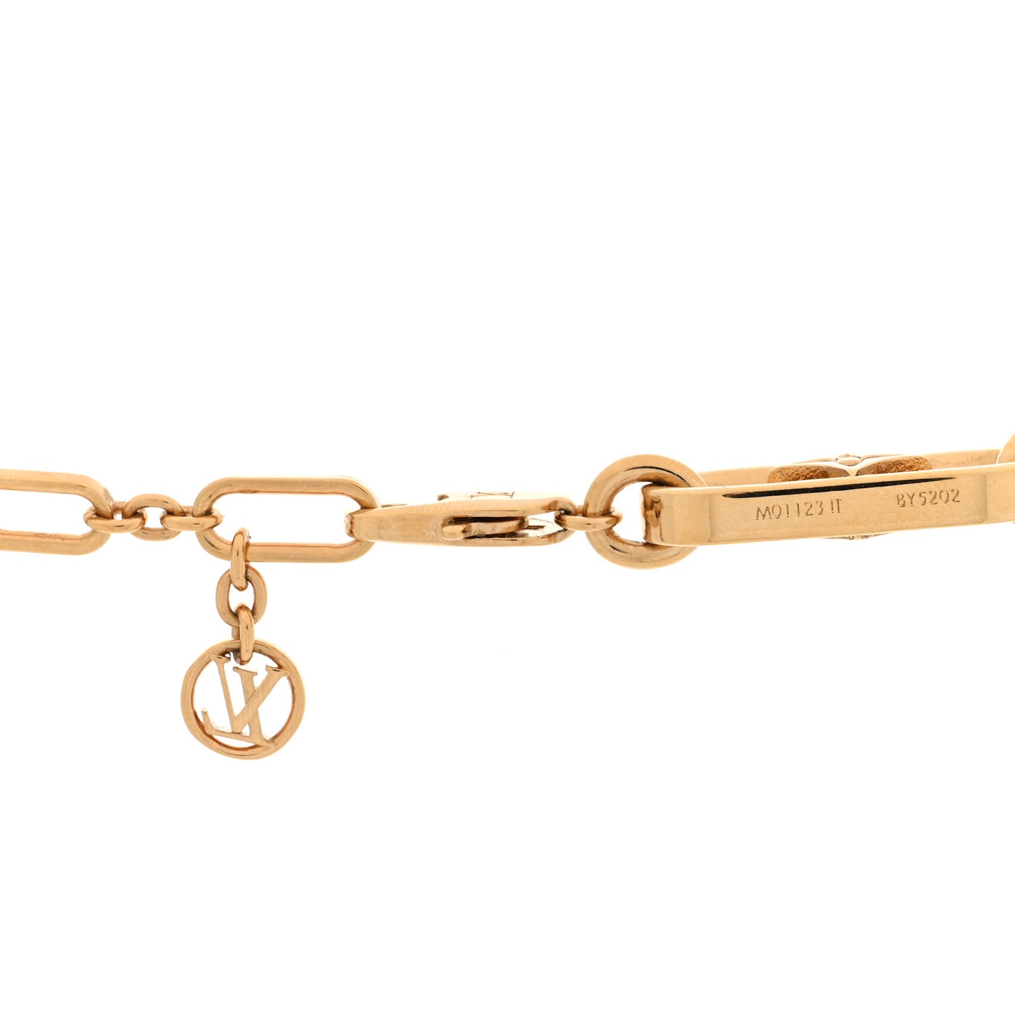 Metal My LV Chain Necklace Gold