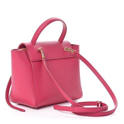 Celine Grained Calfskin Nano Belt Bag Pink 3 of 9