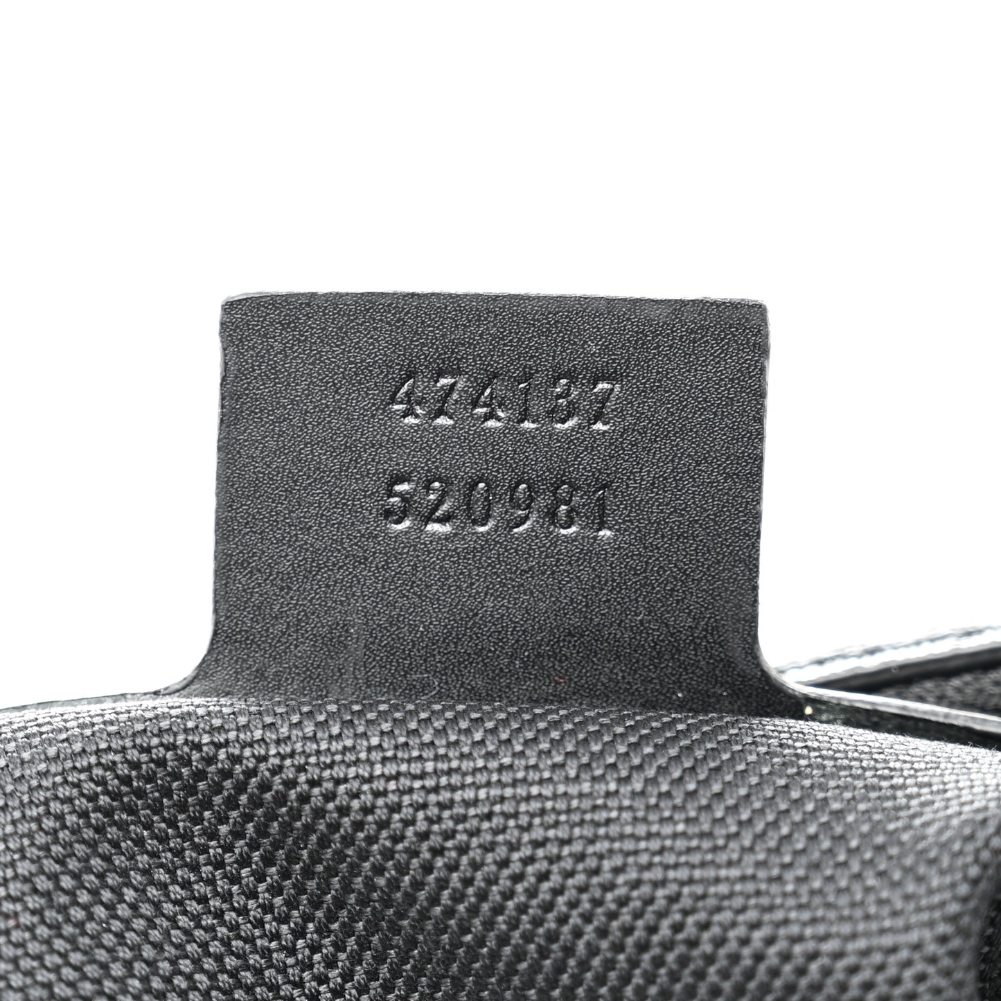 GG Supreme Monogram Appia Calfskin Web Flat Messenger Bag Black Grey