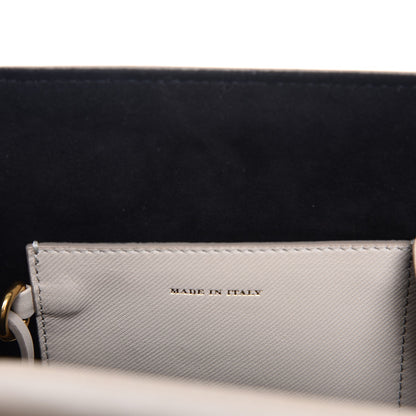 Burberry Trench Calfskin Medium DK88 Top Handle Bag Limestone Honey 8 of 9