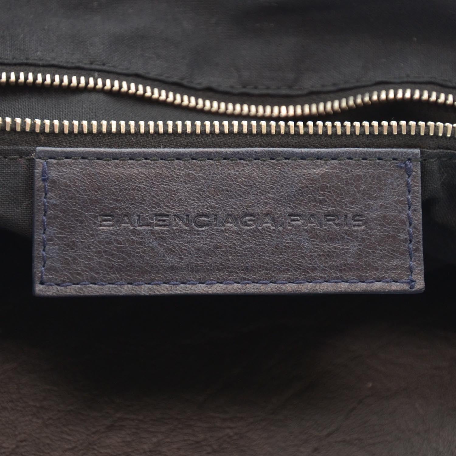Balenciaga Agneau Giant 21 Silver Hardware Work Dark Night 5 of 8