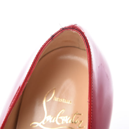 Christian Louboutin Patent Fifi 100 Pumps 36 Red 8 of 10