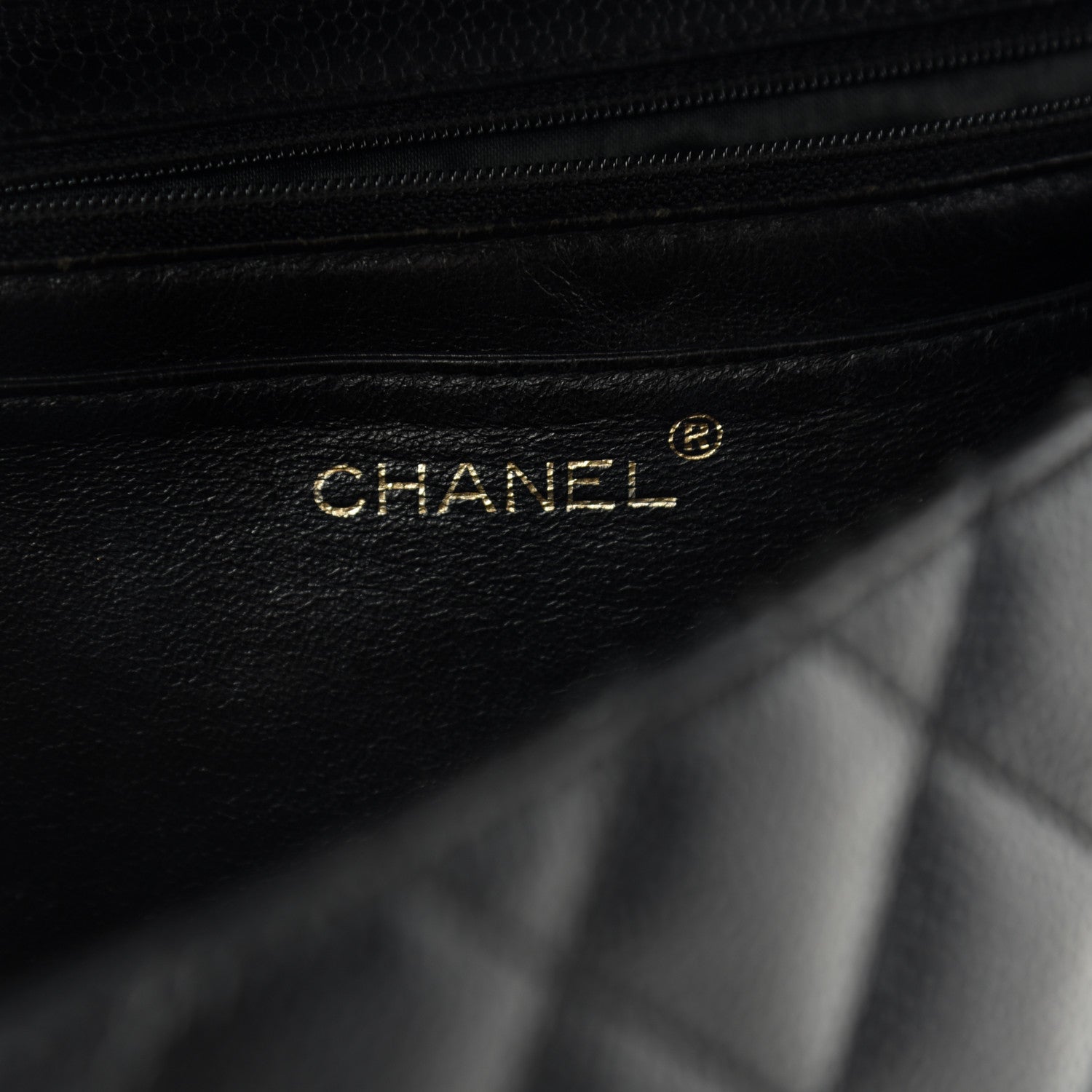 Chanel Caviar Quilted Jumbo Kelly Flap Black 6 of 9