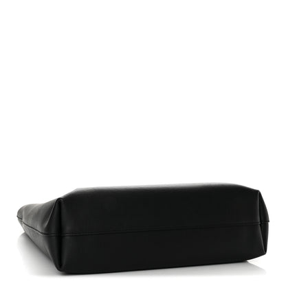 Saint Laurent Calfskin North-South Shopping Tote Black 5 of 13