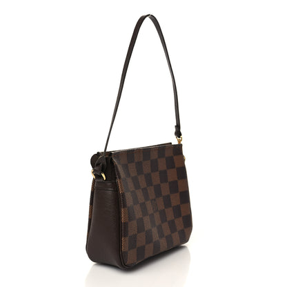 Louis Vuitton Damier Ebene Trousse Make Up Bag Pochette 5 of 11