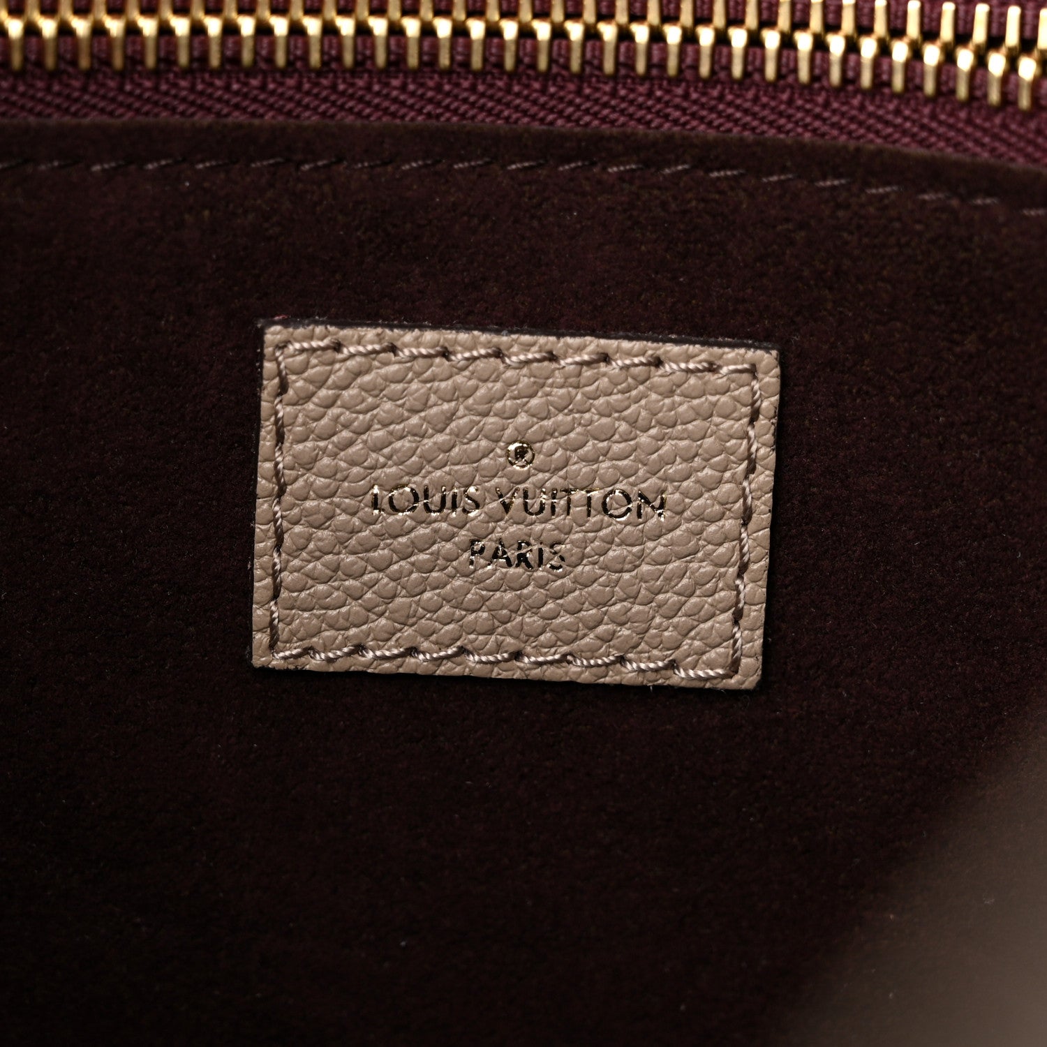 Louis Vuitton Empreinte Monogram Giant Neverfull MM Tourterelle 7 of 10