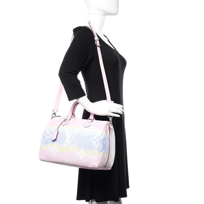 Louis Vuitton Monogram Escale Speedy Bandouliere 30 Pastel 2 of 10